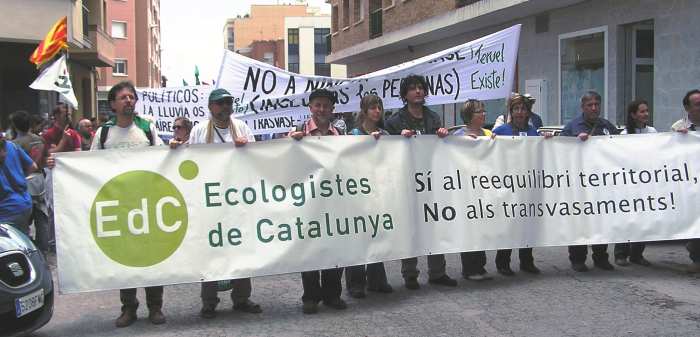 Ecologistes de catalunya a Amposta el 18 de maig de 2008
